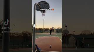 Two Swishes asmr basketball viral shorts asmrbasketball trending foryou fyp [upl. by Adnylam]