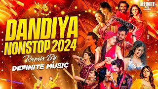 Nonstop Dandiya 2024  Definite Music  Marathi amp Hindi amp South  Trending Songs  Nonstop Garba Mix [upl. by Kries]