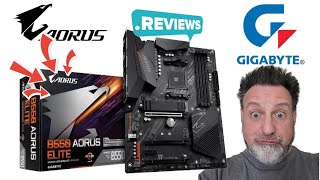 GIGABYTE B550 AORUS ELITE UNBOX AND RUN  LGH [upl. by Zile319]