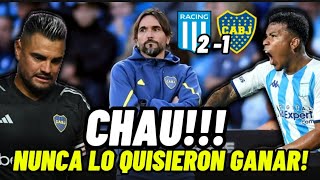 CHAUtremenda calentura post Racing vs Boca 21 [upl. by Elleinnod]