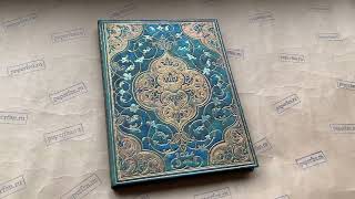 Обзор Ежедневник 2024 Paperblanks Turquoise Chronicles Бирюзовые Хроники [upl. by Hatti]