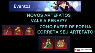 MIR4  NOVOS ARTEFATOS  VALE A PENA [upl. by Kameko]