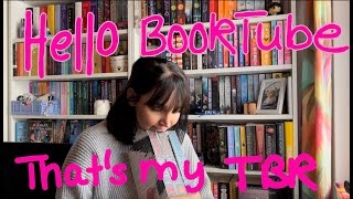 Hello BookTube That’s my TBR [upl. by Husein414]