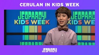 Cerulan in Jeopardy Kids Week  JEOPARDY [upl. by Shepherd889]