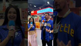 Fesch Stops by the Bandai Booth to talk Jujutsu Kaisen during Anime Expo 2024 [upl. by Etna]