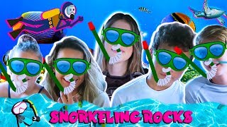 MAUI SNORKELING ROCKS ANNIE LEBLANC HAYDEN SUMMERALL UNCLE RUSH BROOKE AND HAYLEY [upl. by Toth]