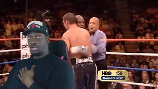 THE UNDERRATED JOE CALZAGHE VS BERNARD HOPKINS  REACTION [upl. by Ric]