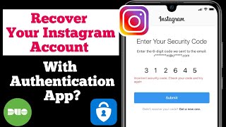 How To Delete TwoFactor Authentication for Instagram 2023 [upl. by Dikmen]