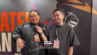 BALOYSKIE INTERVIEW RRQ KHEZCUTE M6 WORLD CHAMPIONSHIP [upl. by Elleda]