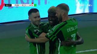 HIGHLIGHTS  Austin FC Defeats Pumas UNAM in Leagues Cup 2024 Opener [upl. by Iznyl]