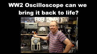 Cossor Model 339 Double Beam Oscilloscope Repair [upl. by Lavelle]