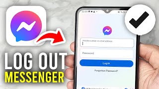 How To Log Out Of Messenger  Full Guide [upl. by Eetnwahs104]