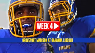 HS Football Groveport Madison at Gahanna 91914 [upl. by Goldshlag796]