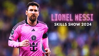 Lionel Messi  Ultimate Messiah Skills 2024  HD [upl. by Yadahs820]