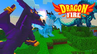 Minecraft  The DragonFire ADD ON Lets Play 3 [upl. by Perrins]