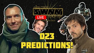 SWNN LIVE D23 Star Wars Predictions Daisy Ridley Interviews with Womens Health Magazine and More [upl. by Kcirb]