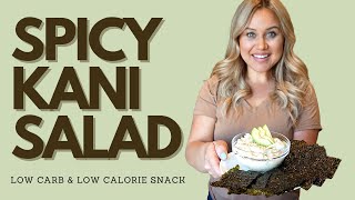 EASY LOW CALORIE  LOW CARB Snack  6 Ingredients [upl. by Heti]