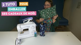 Coudre ses emballages cadeaux  tutoriel couture [upl. by Haropizt271]