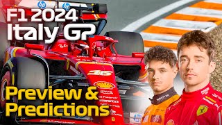 F1 2024 Italy GP Preview and Predictions [upl. by Batha]