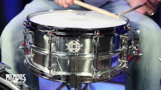 Dunnett Classic 14x65 Model 2N Aluminum Snare Drum [upl. by Sivatnod]