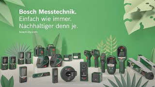 Bosch Messtechnik Einfach wie immer Nachhaltiger denn je [upl. by Oirtemed]