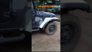 Mahindra Thar CRDe New Type Safari FRP Hardtop amp Modifications  Jeep Clinic Tamil Nadu 🚙 [upl. by Joacimah]