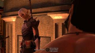 Dragon Age 2 Fenris Romance 6 Romance scene Rivalry Male Hawke [upl. by Giacobo]