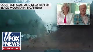 Couples narrow escape from NC mudslide caught on video [upl. by Gnouc223]