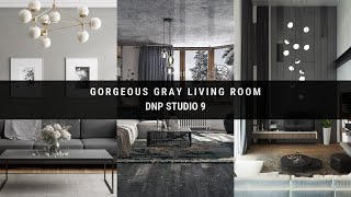 40 Gorgeous Gray Living Room Decorating Ideas  Living Room Interior Design Ideas [upl. by Heuser]