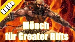 Diablo 3  Uliana Set Mönch Guide für Grift und T10 Deutsch HD [upl. by Eriha]