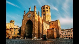 Places to see in  Piacenza  Italy  Basilica di SantAntonino [upl. by Christie]