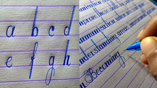 New style handwriting practice  How to improve handwriting for beginners  Beautiful handwriting [upl. by Mussman]