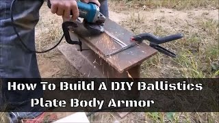 How To Build A DIY Ballistics Plate Body Armor [upl. by Ashli]