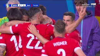 Breel Embolo Goal England Vs Switzerland 01 All Goals UEFA Euro 2024 Extended Highlights [upl. by Kinsley]