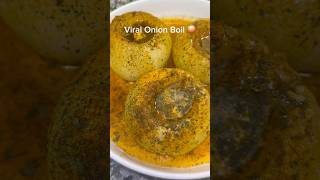 Viral 🧅 Boil onion onions viralrecipe viralshort recipe thanksgiving homemade quickdinner [upl. by Platto792]