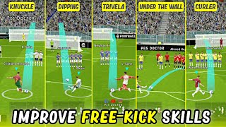 Improve Your Freekick Skills in eFootball 2024 Mobile [upl. by Hegarty206]