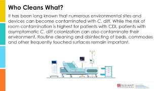 C diff Infection Reduction in Long Term Care Environmental Cleaning and Disinfection BSL [upl. by Nalid]