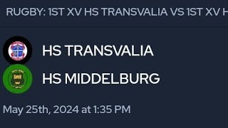 HS Transvalia vs HS Middelburg fullgame highschoolsports [upl. by Gladwin]