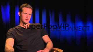 INTERVIEW  Alexander Skarsgard on reading comments about [upl. by Neerihs]