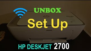 Unbox amp Set Up HP Deskjet 2700 Printer Series Review [upl. by Klarika648]