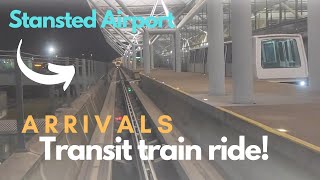 Stansted Airport transit train arrivals [upl. by Inot]