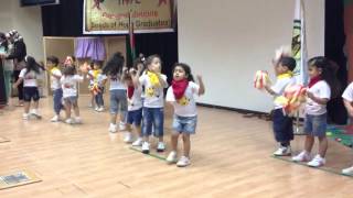 The hokey pokey dance by Seeds of Hope preschool [upl. by Aleuname900]