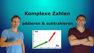 Komplexe Zahlen  Addieren amp Subtrahieren mit AufgabenLösung [upl. by Athal]