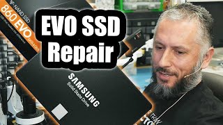 Samsung 860 Evo SSD Repair Data Recovery Lab said it wasnt possible [upl. by Odraode922]