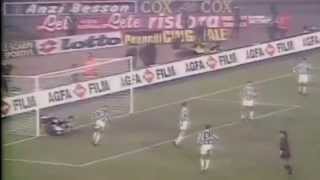 Serie A 19941995 day 14 Juventus  Genoa 11 Ravanelli Galante [upl. by Nirik]