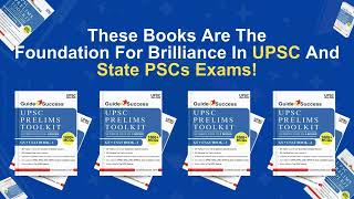 UPSCIAS Prelims Toolkit 202425  GSCSAT  English amp Hindi  Set of 4 Books  Guide2Success [upl. by Annirak357]