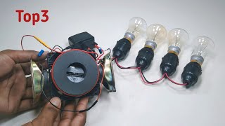 How to Make 220volt Electric 7000w Free Energy Generator Top3 From Magnetic Gear And Transformer [upl. by Asteria]