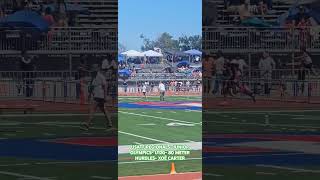 USATF REGIONALS JUNIOR OLYMPICS U12G 80 METER SEMI FINAL XOË CARTER [upl. by Moyer]