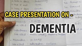 Dementia  Case Presentation  By Nursinggogo  dementia bscnursing mentalhealth presentation [upl. by Ylrebme408]