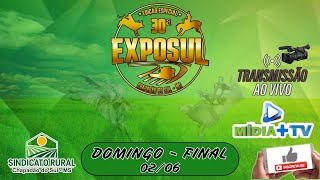 RODEIO AO VIVO FINAL EXPOSUL 2024 DOMINGO [upl. by Mel830]